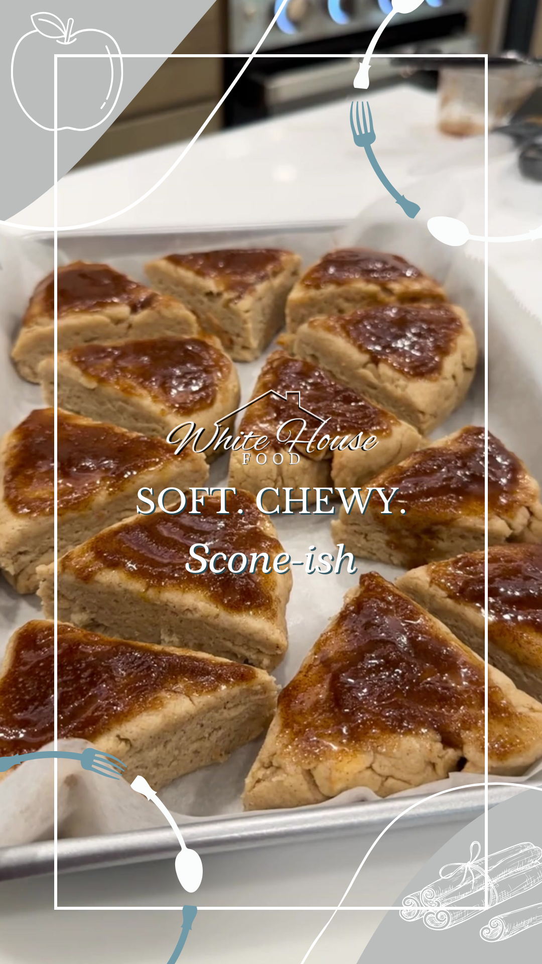 Apple Cinnamon Scones