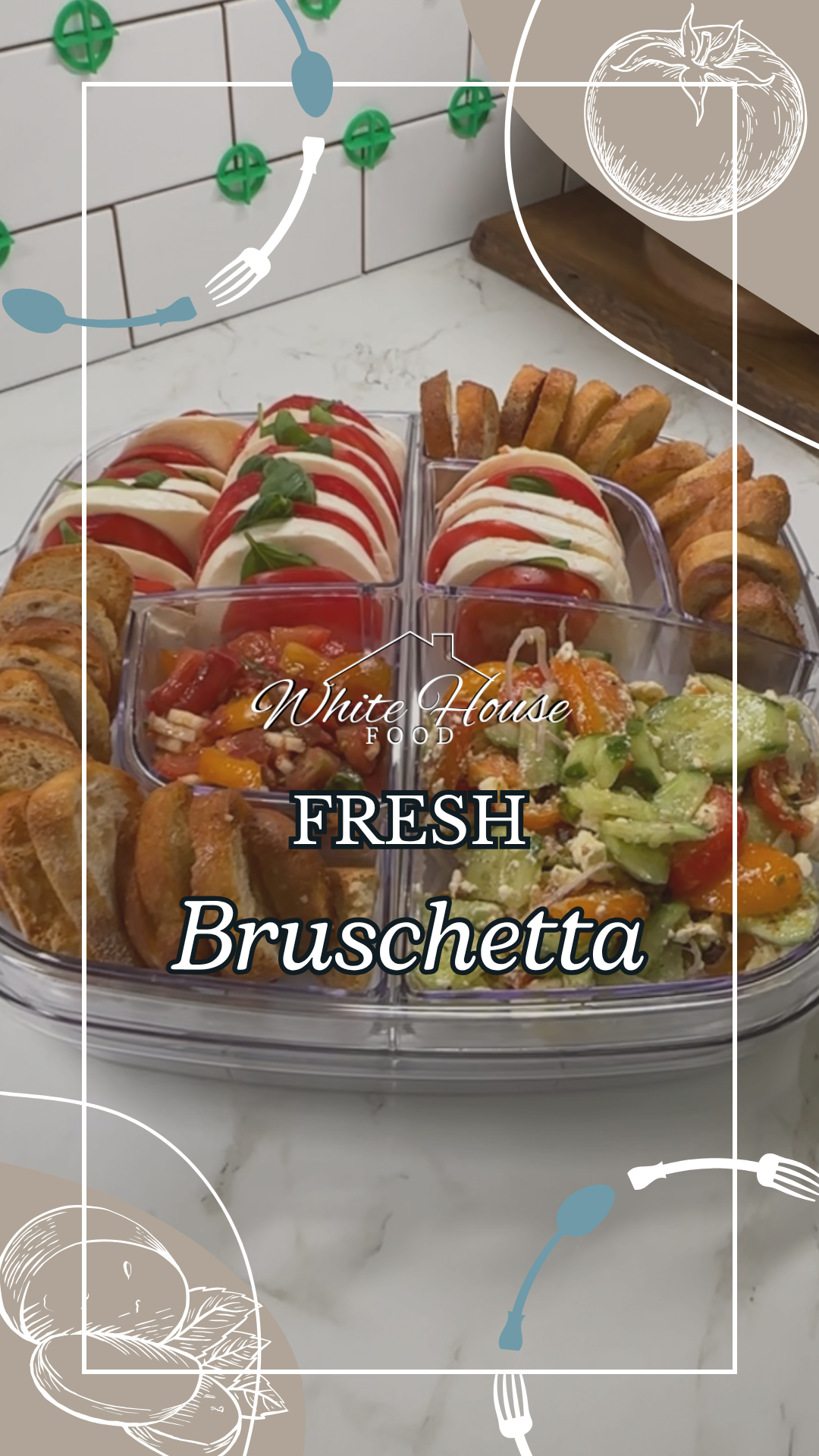 Easy Fresh Bruschetta