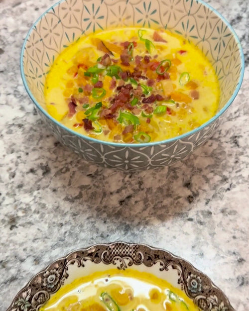 Sweet Potato Corn Chowder