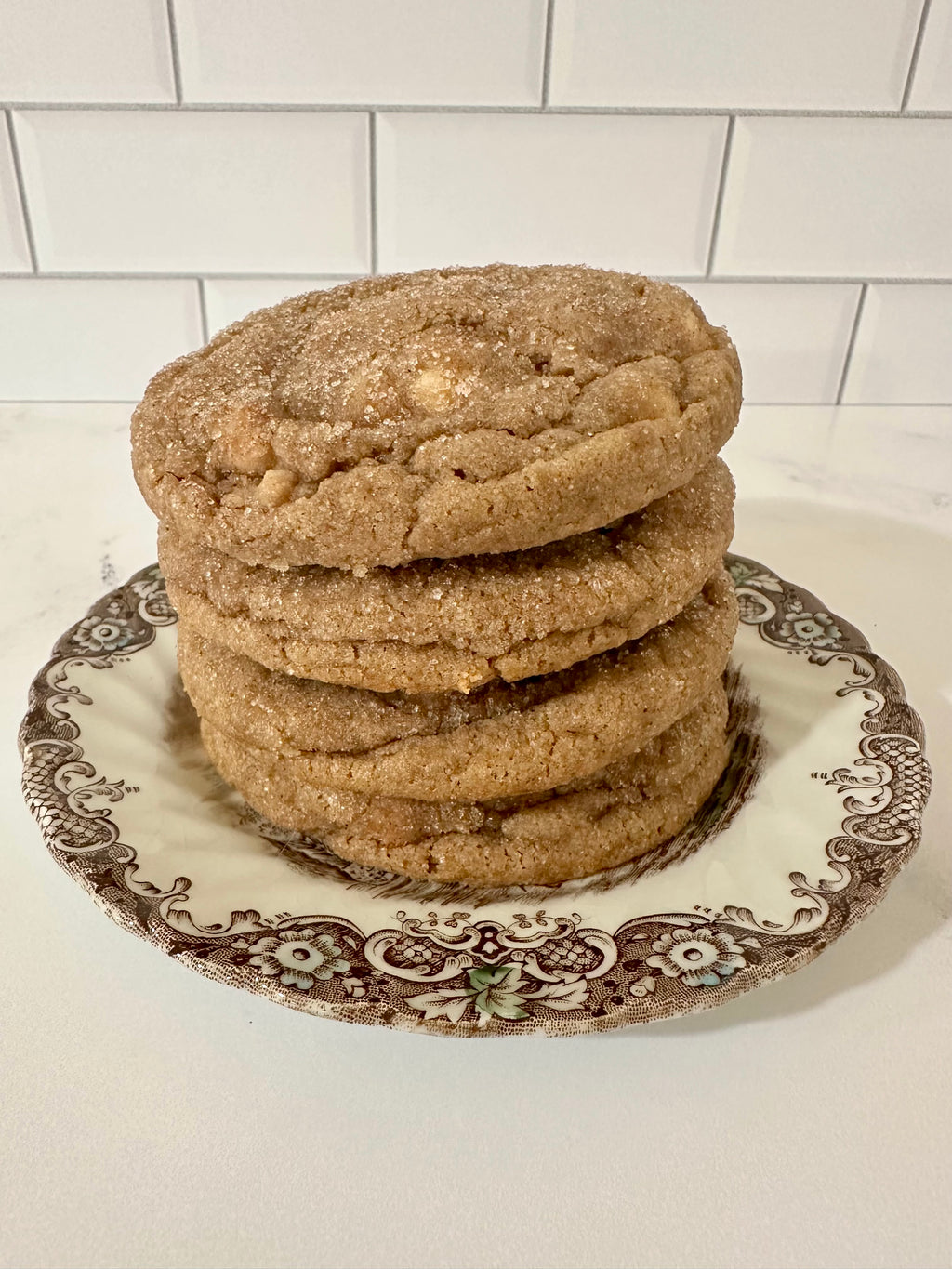 Cinnasquatch Toffee cinnamon cookies with toffee and Cinnamon Toast Crunch