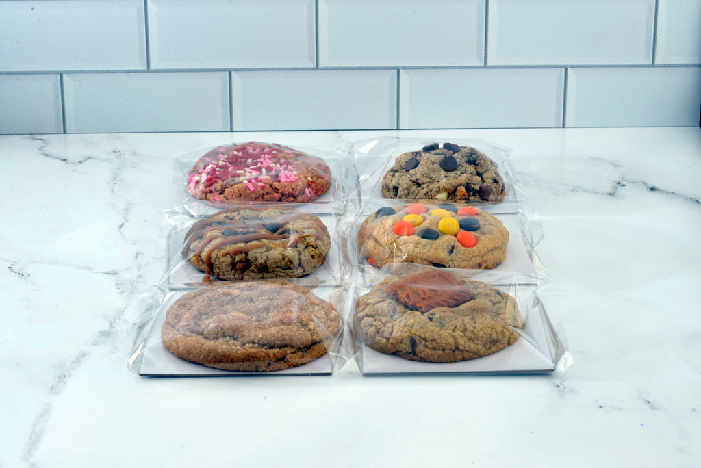 Box of assorted small-batch cookies from White House Food