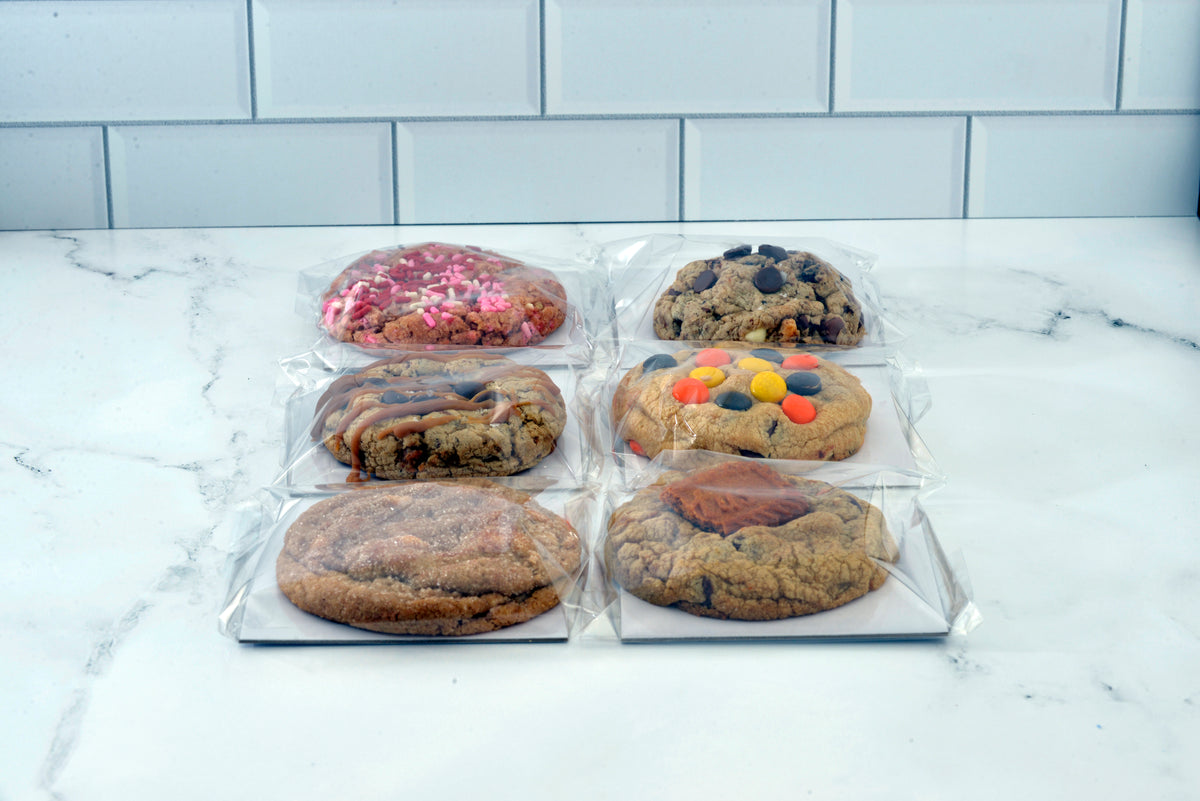 Box of assorted small-batch cookies from White House Food
